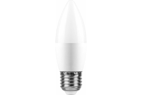 Купить Лампа светодиодная FERON LB-770 11W 230V E27 C35 свеча 4000K 935lm 37*111mm 25944 фото №2