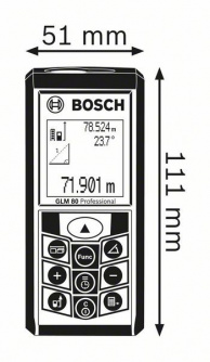 Купить Измеритель длины BOSCH GLM 80     0.601.072.300 фото №3