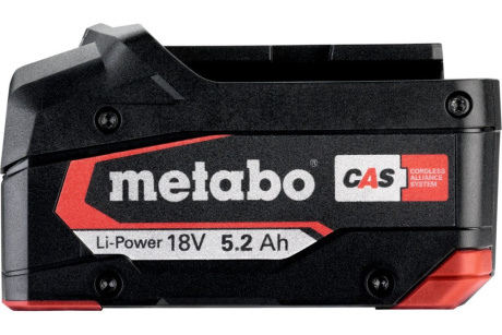 Купить 625028000 Аккумулятор METABO LI-Power  18 В компакт.дизайн 5 2 Ач фото №2