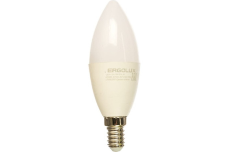 Купить Лампа светодиод. Ergolux LED 11Вт Е14 6500К свеча 172-265В 13620 фото №2