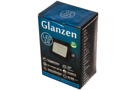 Купить Прожектор светодиодный GLANZEN FAD-0001-10 SL фото №4